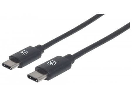 Manhattan 354868, 0,5 m, USB C, USB C, USB 2.0, 0,48 Gbit/s, Svart