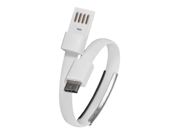 Akyga AK-AD-47 - USB-adapter - USB (hane) till USB-C (hane) - USB 3.0 - 23 cm - vit