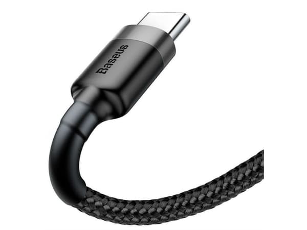 Baseus Cafule, 0,5 m, USB A, USB C, USB 2.0, 0,48 Gbit/s, Svart