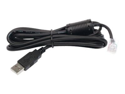 APC - USB-kabel - USB (hann) til RJ-45 (10-kontakts) (hann) - 1.8 m - svart - for Back-UPS LS 500