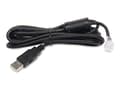 Miniatyrbilde 4 av 5: APC - USB-kabel - USB (hann) til RJ-45 (10-kontakts) (hann) - 1.8 m - svart - for Back-UPS LS 500