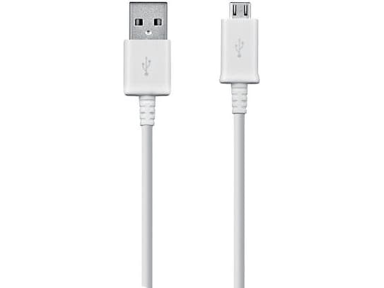 Samsung ECBDU4EWE microUSB-latauskaapeli 1,5 m valkoinen (ECBDU4EWE)
