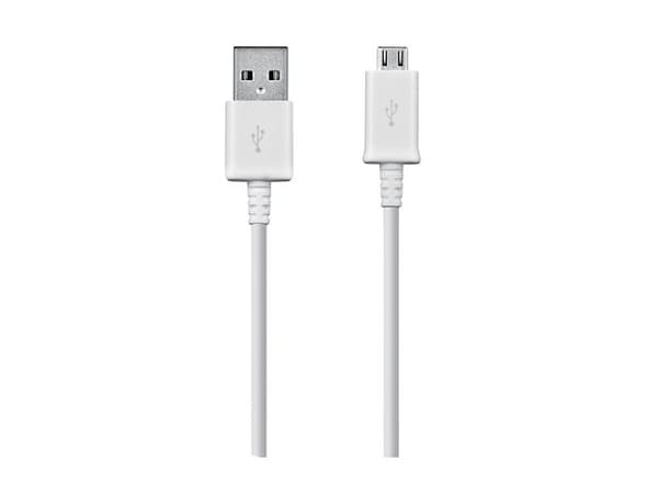 Samsung ECBDU4EWE microUSB-latauskaapeli 1,5 m valkoinen (ECBDU4EWE)