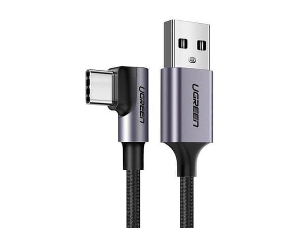Ugreen 50940, 5 m, USB A, USB C, USB 2.0, 0,48 Gbit/s, Svart, Silver