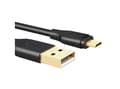 Miniatyrbild 2 av 5: AUKEY CB-MD1, 1 m, USB A, Micro-USB B, USB 2.0, 0,48 Gbit/s, Svart