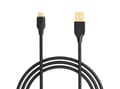 Miniatyrbild 1 av 5: AUKEY CB-MD1, 1 m, USB A, Micro-USB B, USB 2.0, 0,48 Gbit/s, Svart