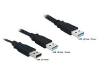 Delock - USB-kabel - USB typ A (hane) till USB (endast ström), USB typ A (hane) - USB 3.0 - Kina