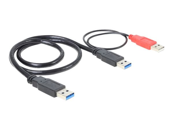 Delock - USB-kabel - USB typ A (hane) till USB (endast ström), USB typ A (hane) - USB 3.0 - Kina
