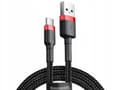 Miniatyrbilde 2 av 5: Baseus CATKLF-A91, Sort, USB A, USB C, 0,5 m, Hankjønn, Hankjønn