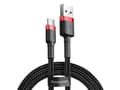 Miniatyrbilde 1 av 5: Baseus CATKLF-A91, Sort, USB A, USB C, 0,5 m, Hankjønn, Hankjønn