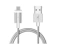 Miniatyrbild 2 av 5: Maclean MCE160 Metal magnetic data cable 1m micro USB Quick & Fast Charge silver - IKKE med lightning adapter