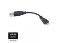Miniatyrbild 3 av 4: Qoltec - USB-adapter - mikro-USB typ B (hane) till USB (hane) - 10 cm