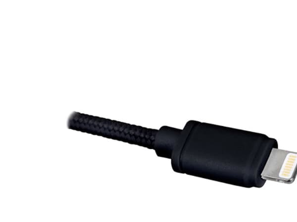 NewerTech - Lightning-kabel - USB hane till Lightning hane - 3 m - kolsvart