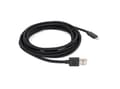 Miniatyrbild 5 av 5: NewerTech - Lightning-kabel - USB hane till Lightning hane - 3 m - kolsvart
