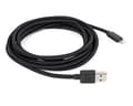 Miniatyrbild 2 av 5: NewerTech - Lightning-kabel - USB hane till Lightning hane - 3 m - kolsvart