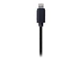 Miniatyrbild 1 av 5: NewerTech - Lightning-kabel - USB hane till Lightning hane - 3 m - kolsvart