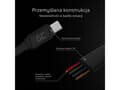 Miniatyrbild 5 av 5: Green Cell GCmatte - USB-kabel - 24 pin USB-C (hane) till USB (hane) - 25 cm - platt - svart