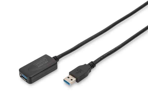ASSMANN - USB-förlängningskabel - USB typ A (hona) till USB typ A (hane) - USB 3.0 - 5 m - aktiv