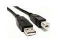 Miniatyrbild 3 av 5: Akyga - USB-kabel - USB (hane) till USB typ B (hane) - USB 2.0 - 5 m - svart