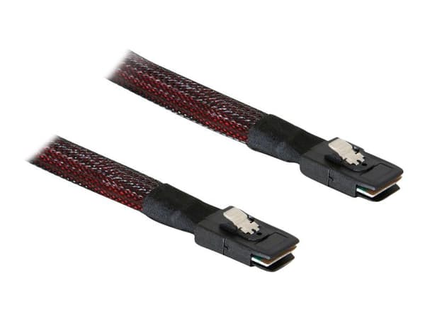 Delock mini SAS - Intern SAS-kabel - 36 stifts 4i Mini MultiLane (hane) till 36 stifts 4i Mini MultiLane (hane) - 50 cm