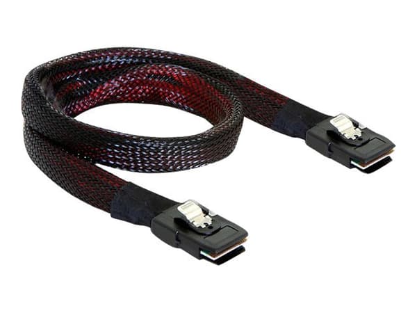 Delock mini SAS - Intern SAS-kabel - 36 stifts 4i Mini MultiLane (hane) till 36 stifts 4i Mini MultiLane (hane) - 50 cm