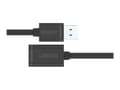 Miniatyrbild 3 av 5: Unitek Y-C417GBK - USB-förlängningskabel - USB (hane) till USB (hona) - USB 2.0 - 3 m - svart