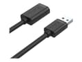 Miniatyrbild 2 av 5: Unitek Y-C417GBK - USB-förlängningskabel - USB (hane) till USB (hona) - USB 2.0 - 3 m - svart