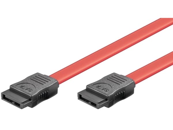 Goobay 50915, 0,5 m, SATA II, SATA 7-pin, SATA 7-pin, Hankjønn/hankjønn, Rød