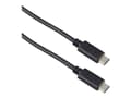 Miniatyrbild 2 av 5: Targus ACC927EU USB-kablar 1 m USB 3.2 Gen 2 (3.1 Gen 2) USB C Svart