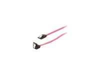 Cablexpert - SATA-kabel - Serial ATA 150/300/600 - SATA (hann) vinklet til SATA (hann) - 50 cm - flat