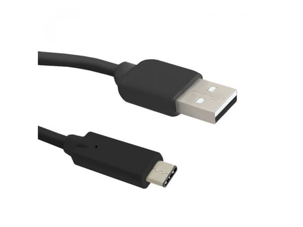 Qoltec - USB-kabel - 24-stifts USB-C (hane) till USB (hane) - 1,5 m