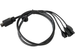 MULTICABLE C I/O AUDIO PWR 1M 5506-201, 1 m, Black