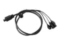 Pikkukuva 1 / 5: MULTICABLE C I/O AUDIO PWR 1M 5506-201, 1 m, Black