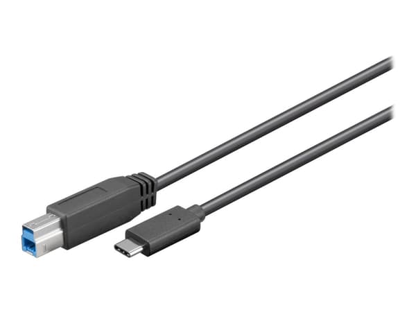 MicroConnect - USB-kabel - USB Type B (hane) till 24 pin USB-C (hane) - USB 3.1 Gen 1 - 1 m