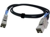 QNAP - SAS ekstern kabel - SAS 12Gbit/s - 36 pin 4x Mini SAS HD (SFF-8644) (hann) til 36 pin 4x Mini SAS HD (SFF-8644) (hann) - 2 m - svart - for QNA