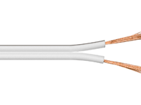 Microconnect AUDSPEAKER2, 25 m, Valkoinen, Kuparipinnoitettu alumiini (CCA), 956 g, 1 kpl, 160 mm