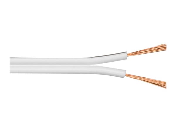 Microconnect AUDSPEAKER2, 25 m, Valkoinen, Kuparipinnoitettu alumiini (CCA), 956 g, 1 kpl, 160 mm