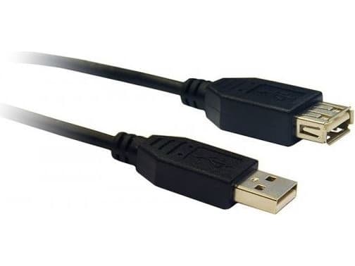 Libox USB-A - USB-A USB-kabel 1,8 m Svart (LB0015)