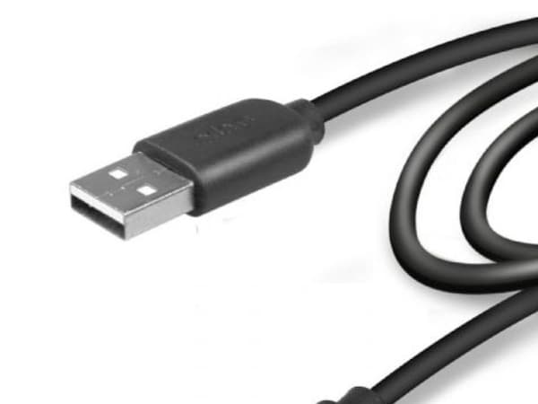 SBS 3m USB 2.0, 3 m, USB A, Micro-USB B, USB 2.0, Hankjønn/hankjønn, Sort
