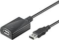Miniatyrbild 3 av 4: M-CAB - USB-förlängningskabel - USB (hane) till USB (hona) - 5 m - aktiv