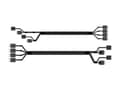 Miniatyrbild 2 av 3: Intel - SATA/SAS-kabel - 4i MiniLink SAS (SFF-8611) (hane) rak till 4i MiniLink SAS (SFF-8611) (hane) högervinklad - 87.5 cm (paket om 2)