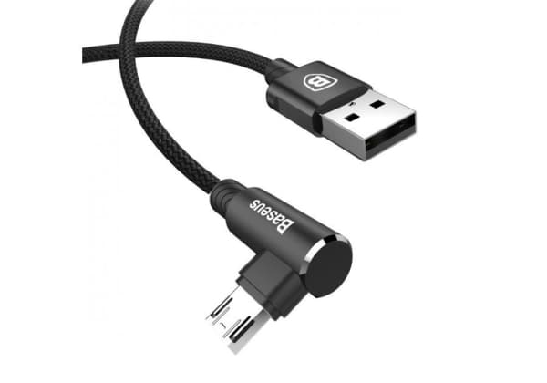 Baseus MVP Elbow Type, 2 m, USB A, Micro-USB A, USB 2.0, Svart