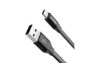 Miniatyrbild 2 av 5: Baseus Nimble USB cable flat cable USB/Lightning cable with holder 2A 0.23M black (CATMBJ-01)