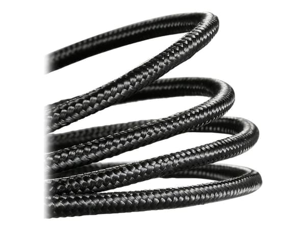 Baseus Cafule - USB-kabel - USB (hane) till 24 pin USB-C (hane) - USB 2.0 - 2 A - 3 m - gråsvart