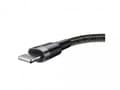 Miniatyrbilde 3 av 5: Baseus Cafule - Lightning-kabel - Lightning hann til USB hann - 3 m - grå, svart