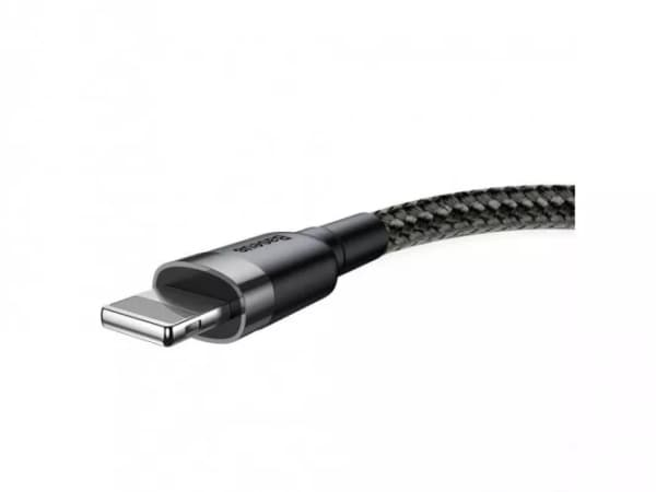 Baseus Cafule - Lightning-kabel - Lightning hann til USB hann - 3 m - grå, svart