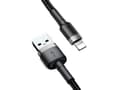 Miniatyrbilde 2 av 5: Baseus Cafule - Lightning-kabel - Lightning hann til USB hann - 3 m - grå, svart