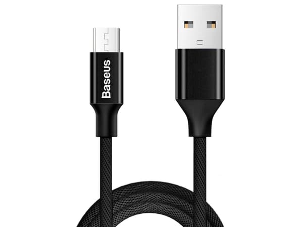 Baseus USB-kabel Baseus Yiven mikro-USB-kabel 150 cm 2A sort