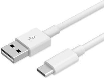 Huawei 4071263, 1 m, USB A, USB C, USB 2.0, Uros/uros, Valkoinen