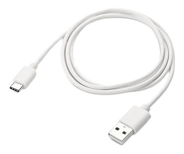 Huawei 4071263, 1 m, USB A, USB C, USB 2.0, Uros/uros, Valkoinen